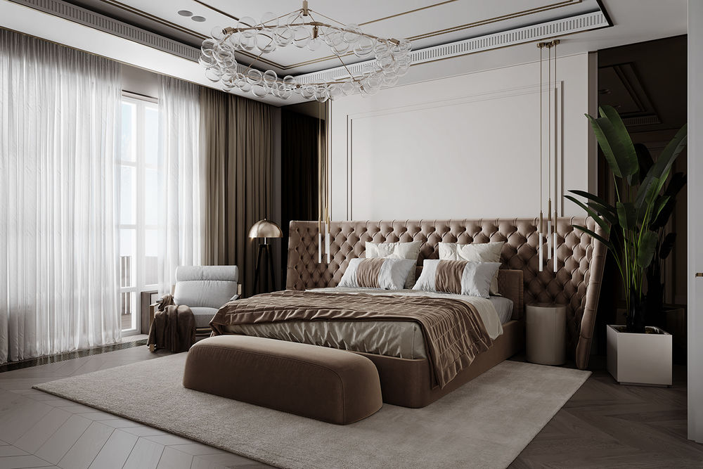 Montevil Master bedroom - bathroom Vladyslava Torhonska