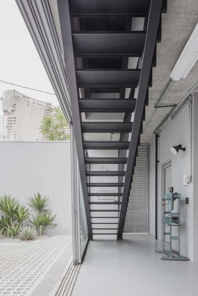 巴西圣保罗 Workshop House 三维空间利用