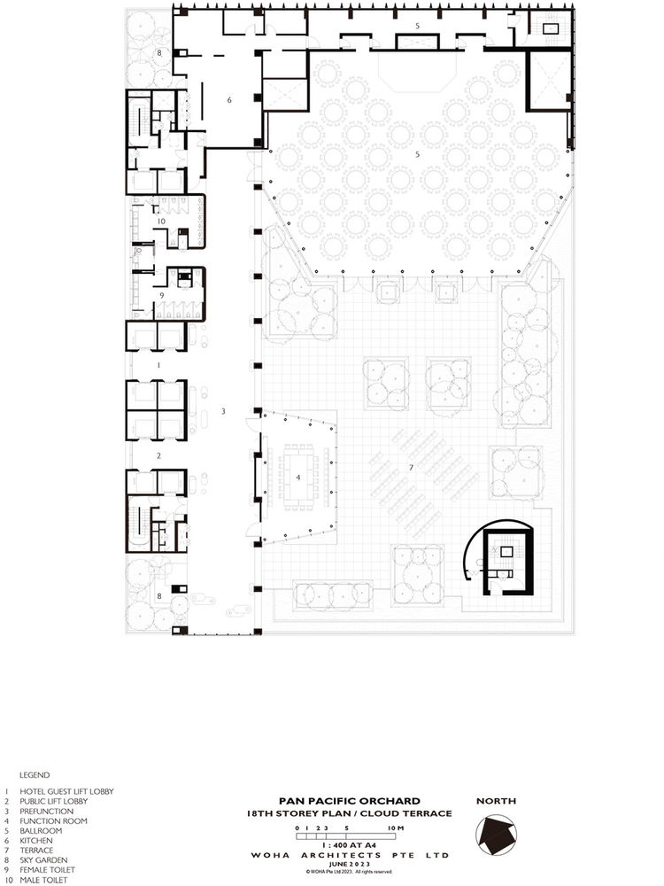 乌节泛太平洋酒店，新加坡 / WOHA