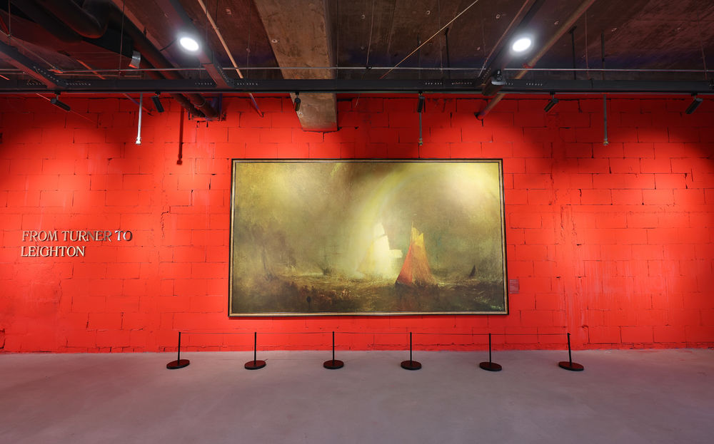 《英国绘画黄金时代展》之心城设计 | 英伦风情与现代艺术交融