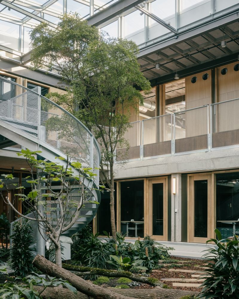 Twente大学ITC研究所 | 融入景观的绿色可持续发展建筑