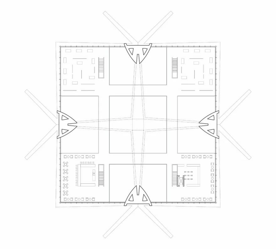 马格德堡马鞍形屋顶大厅修复，无柱空间再现金字招牌
