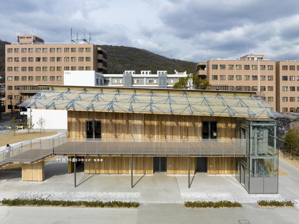 冈山大学“共育共创”木制教室，日本 / 隈研吾建筑都市设计事务所