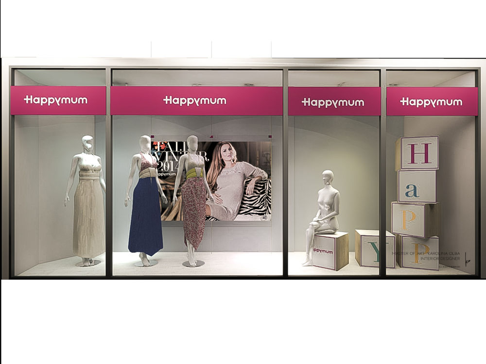 PROJEKT | HAPPY MUM 快乐妈妈服装店翻新