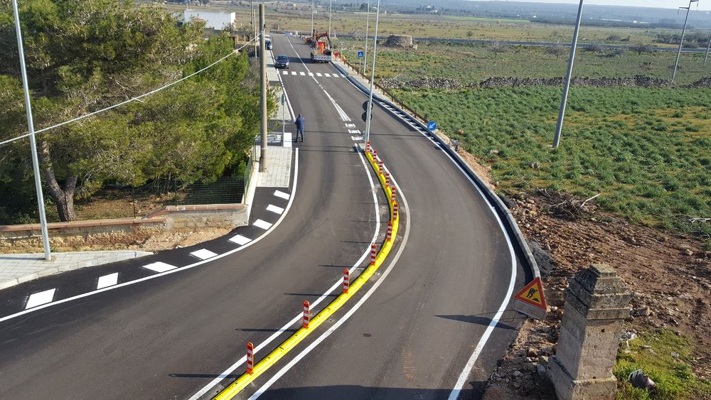 Allargamento e ammodernamento sede stradale