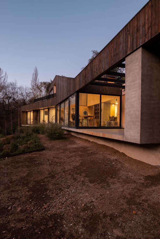 智利山间住宅 | PAR Arquitectos 打造现代杰作