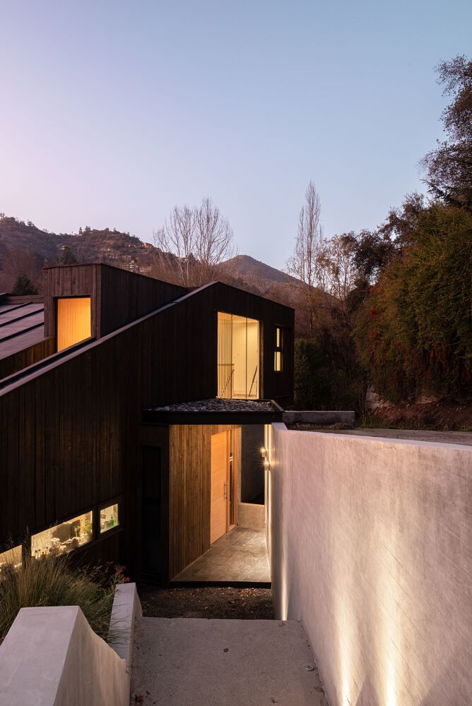 智利山间住宅 | PAR Arquitectos 打造现代杰作