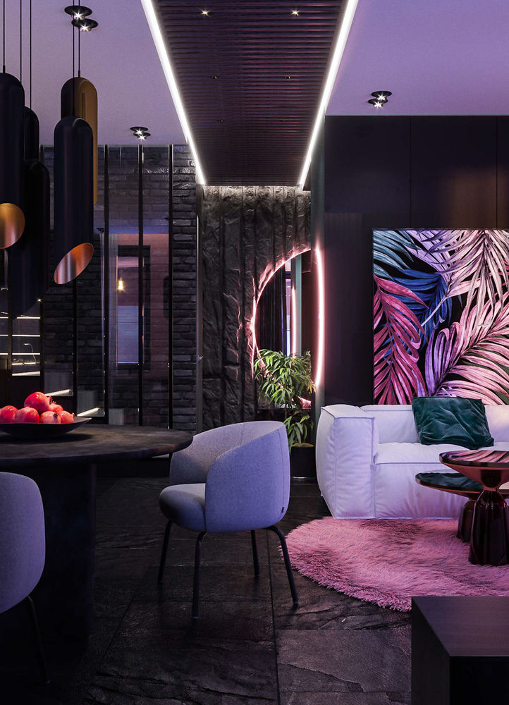 Tropical apartment Vladyslava Torhonska