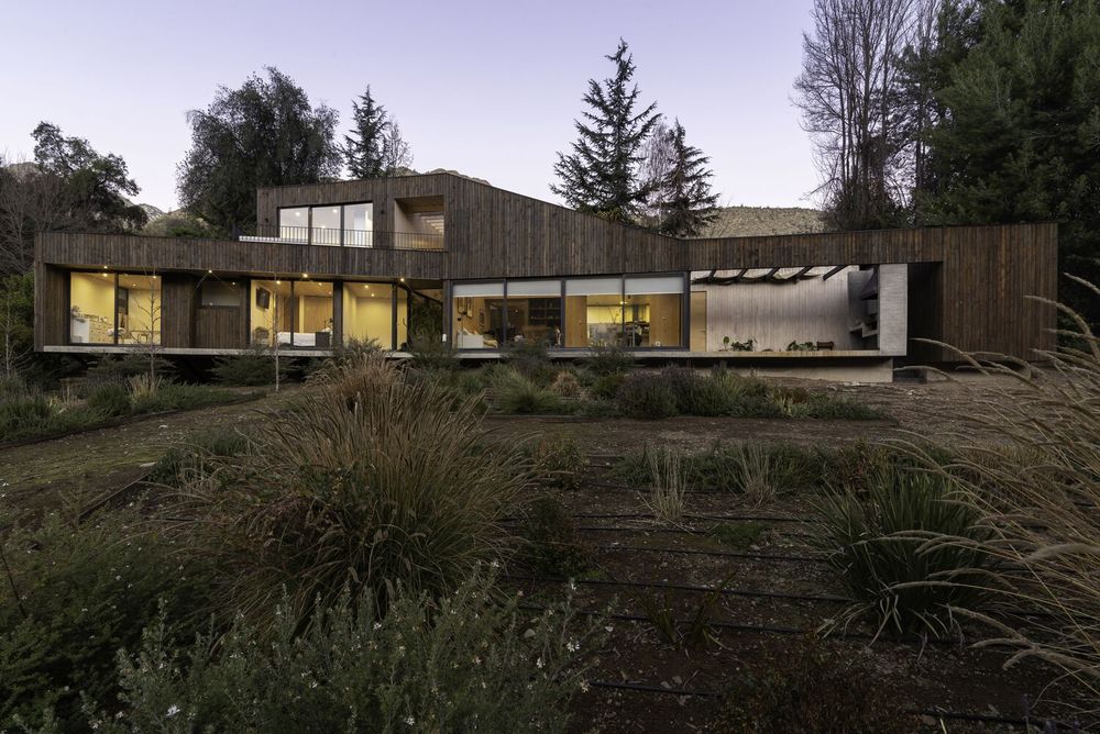 智利山间住宅 | PAR Arquitectos 打造现代杰作