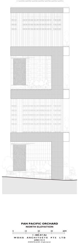 乌节泛太平洋酒店，新加坡 / WOHA