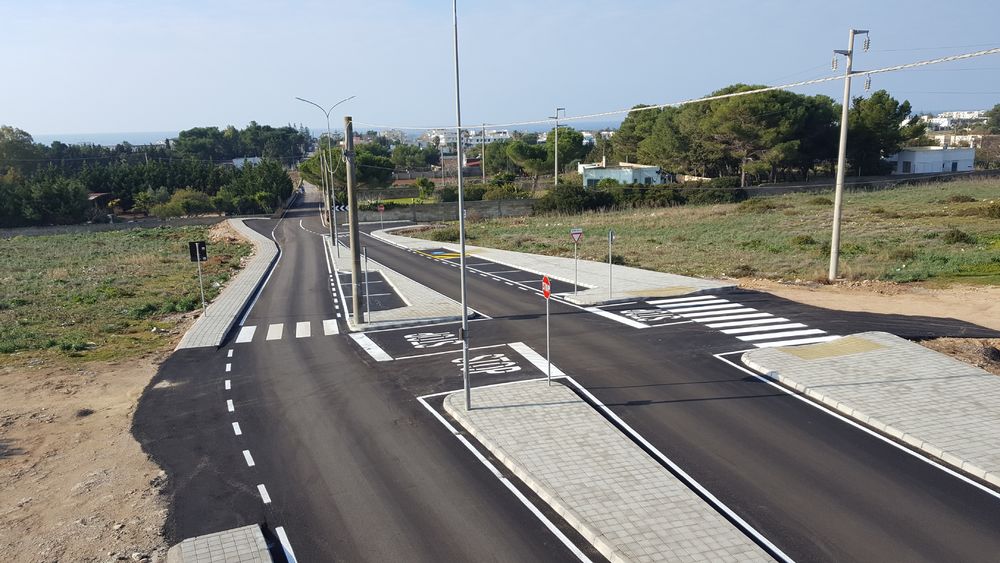 Allargamento e ammodernamento sede stradale