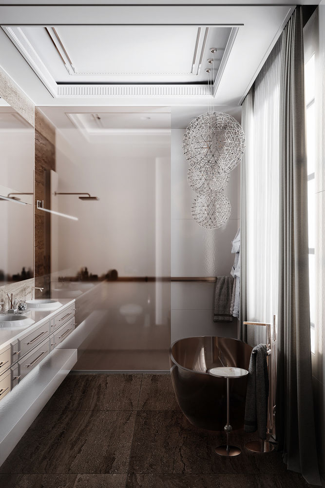 Montevil Master bedroom - bathroom Vladyslava Torhonska
