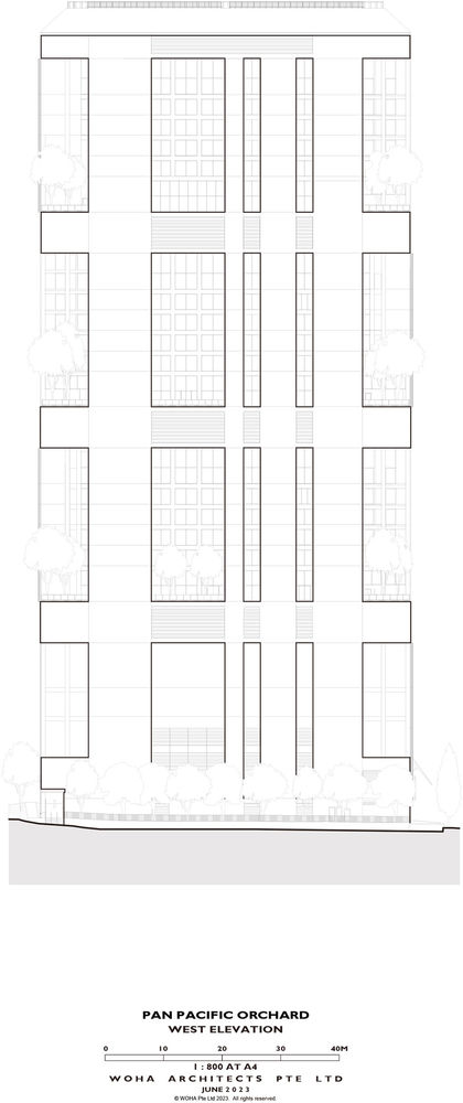 乌节泛太平洋酒店，新加坡 / WOHA