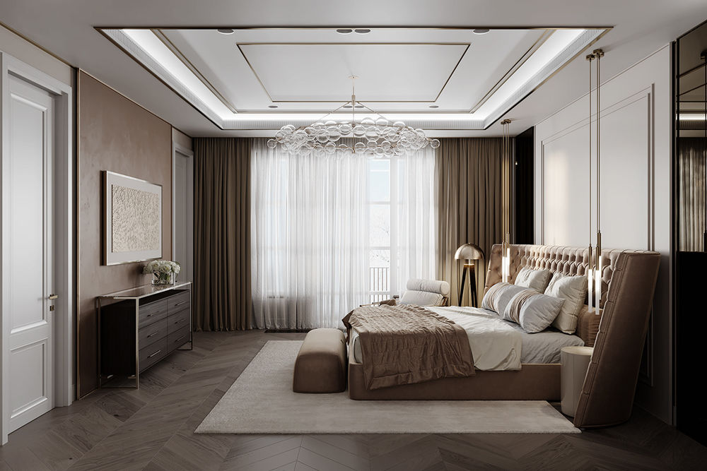 Montevil Master bedroom - bathroom Vladyslava Torhonska