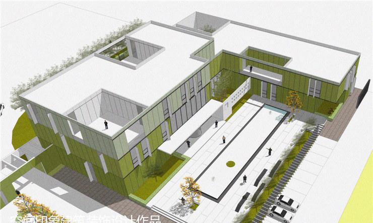 珠海拾比佰厂区、办公楼设计