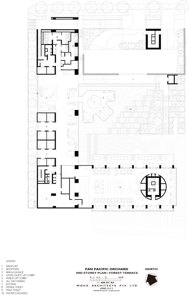 乌节泛太平洋酒店，新加坡 / WOHA