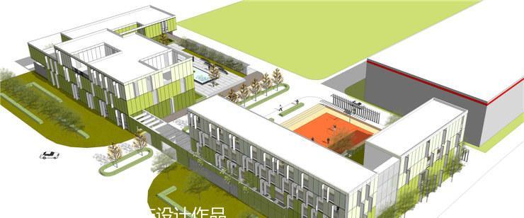 珠海拾比佰厂区、办公楼设计