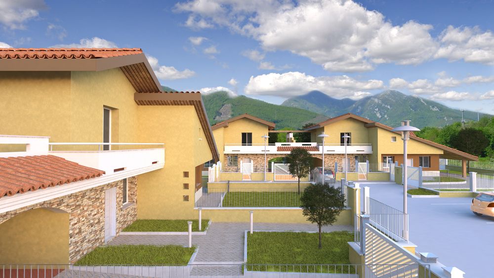 Montoro 住宅区建模