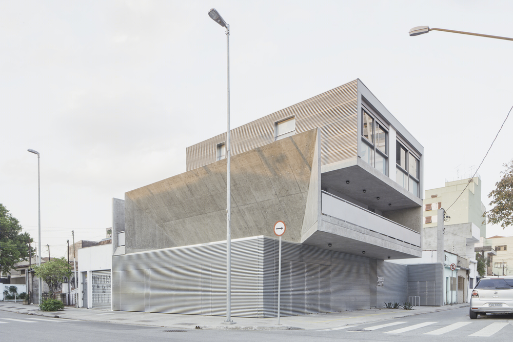 巴西圣保罗 Workshop House 三维空间利用