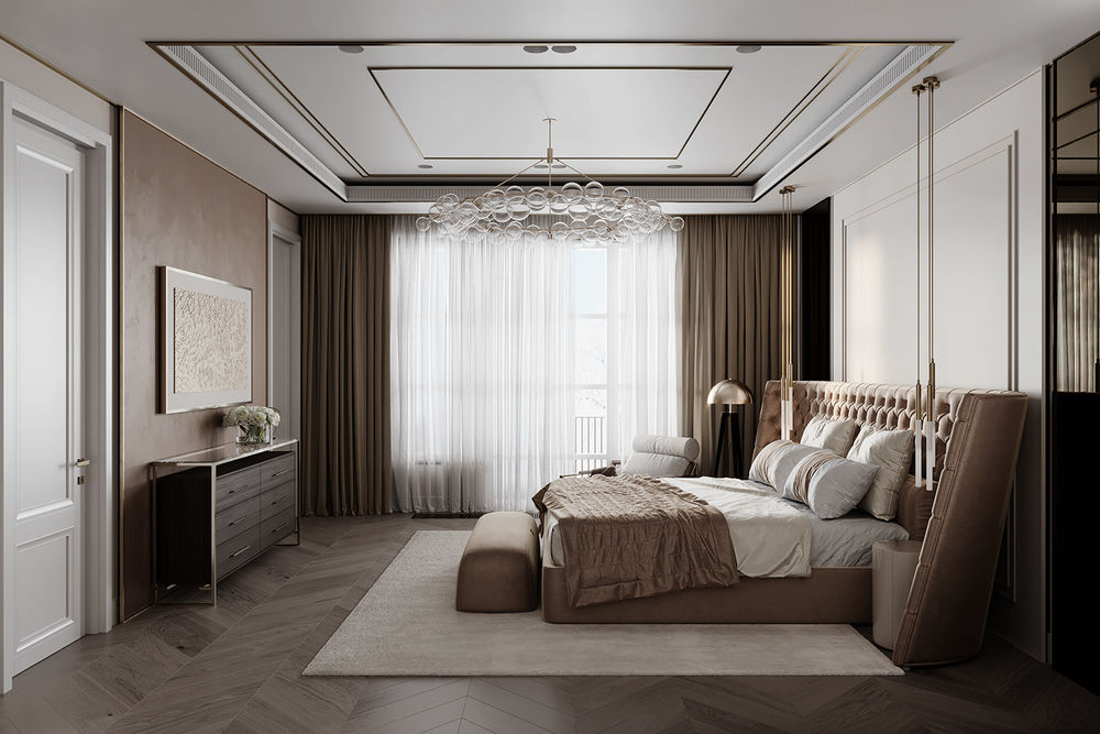 Montevil Master bedroom - bathroom Vladyslava Torhonska