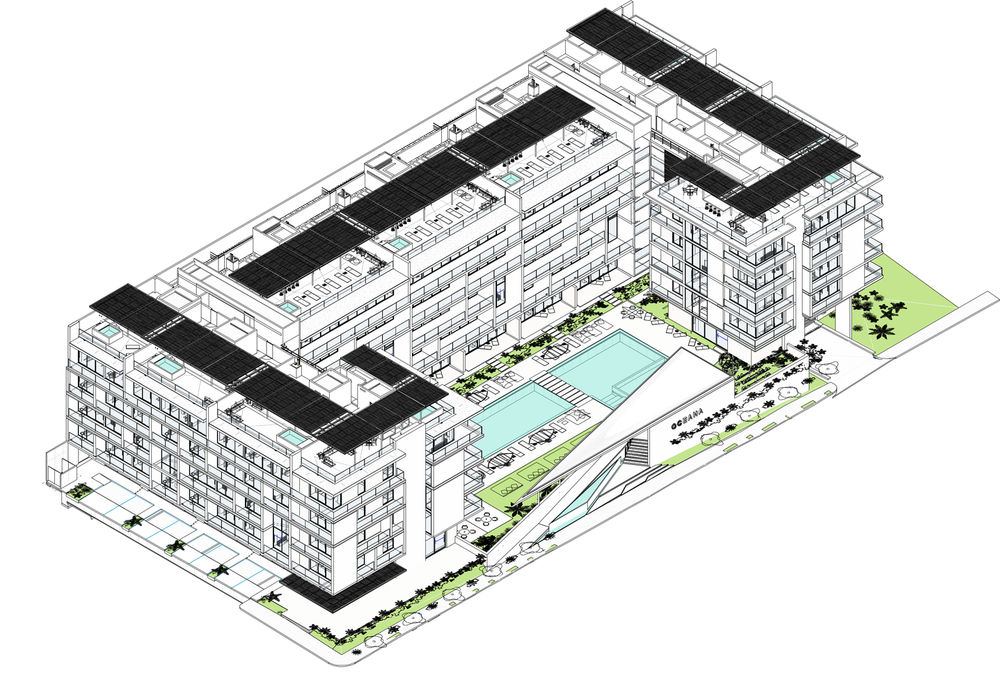 OCEANA Hotel | 绿色与传统交融的墨西哥海滨综合体