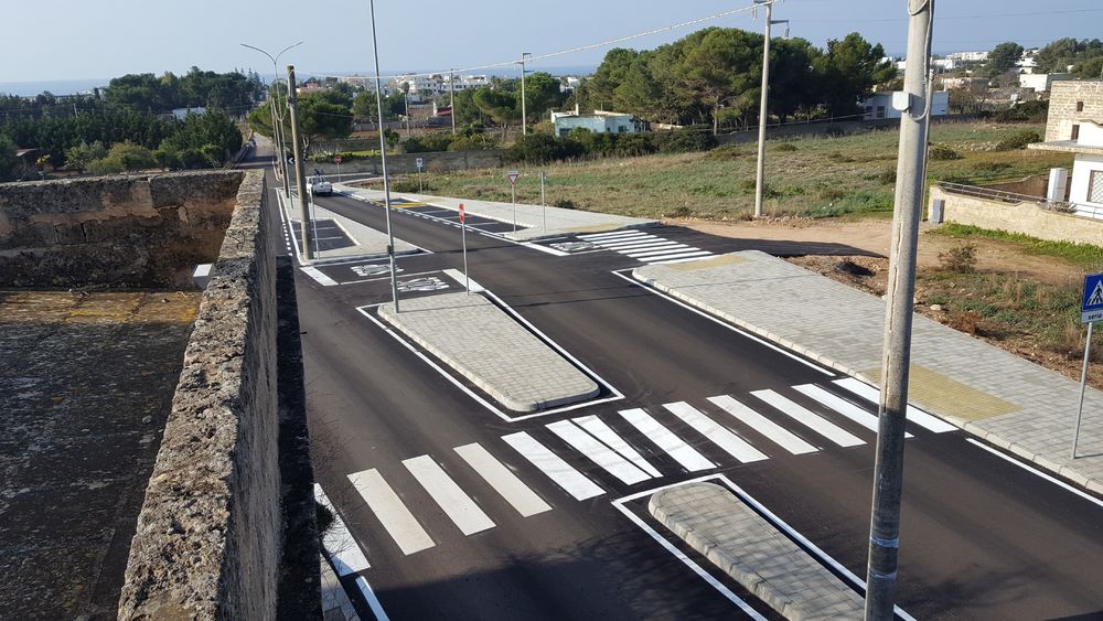 Allargamento e ammodernamento sede stradale