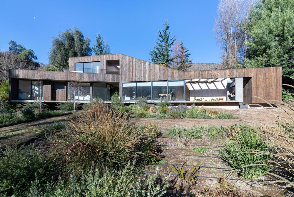 智利山间住宅 | PAR Arquitectos 打造现代杰作
