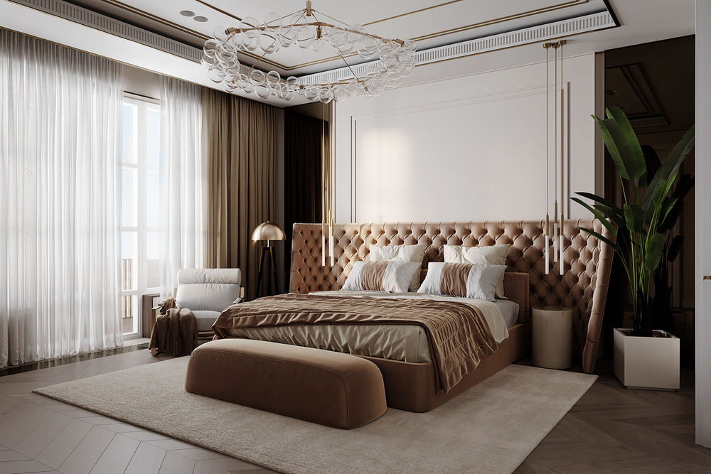 Montevil Master bedroom - bathroom Vladyslava Torhonska