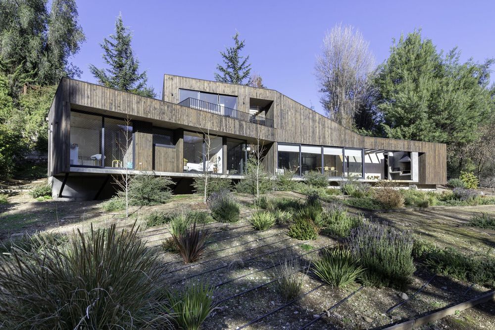 智利山间住宅 | PAR Arquitectos 打造现代杰作