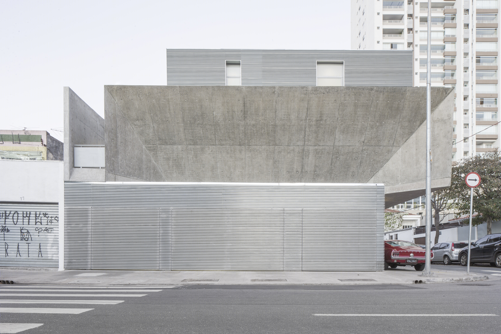 巴西圣保罗 Workshop House 三维空间利用