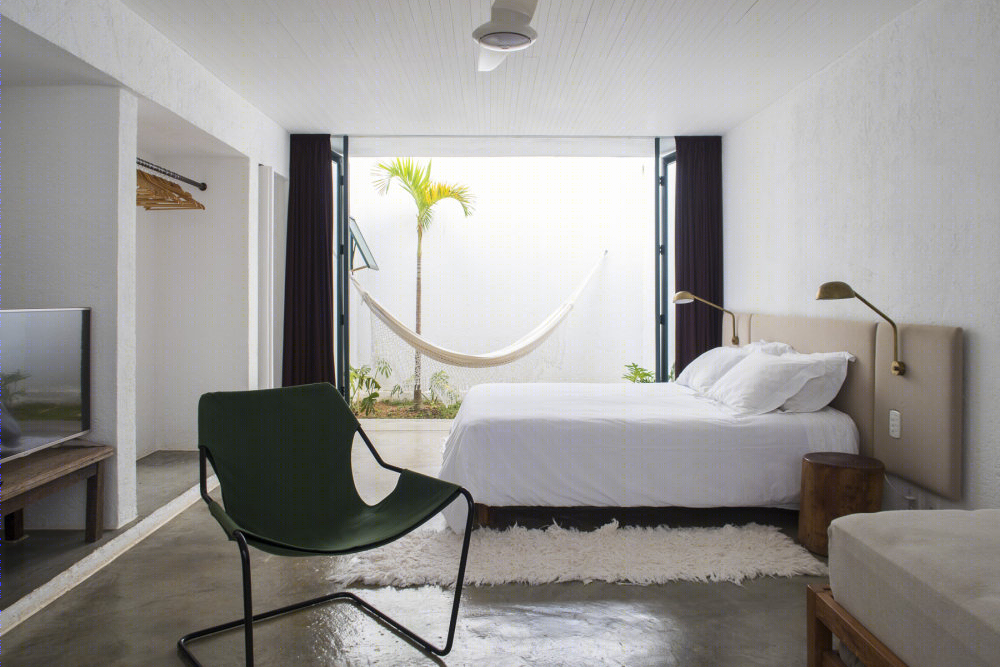 巴西 Casa da Mangueira | 家庭与旅馆的和谐共生