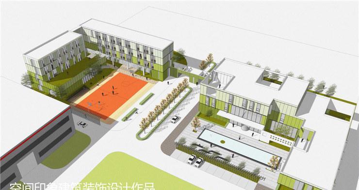 珠海拾比佰厂区、办公楼设计