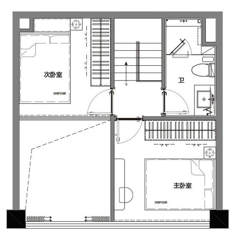 LOFT长租公寓 | 4.5米层高打造舒适两室两厅