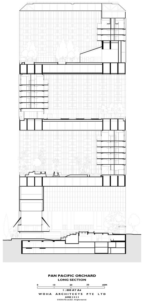 乌节泛太平洋酒店，新加坡 / WOHA
