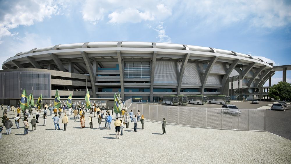 fernandes arquitetos associados丨体育馆丨EstádioJornalistaMárioFilho(Maracanã)