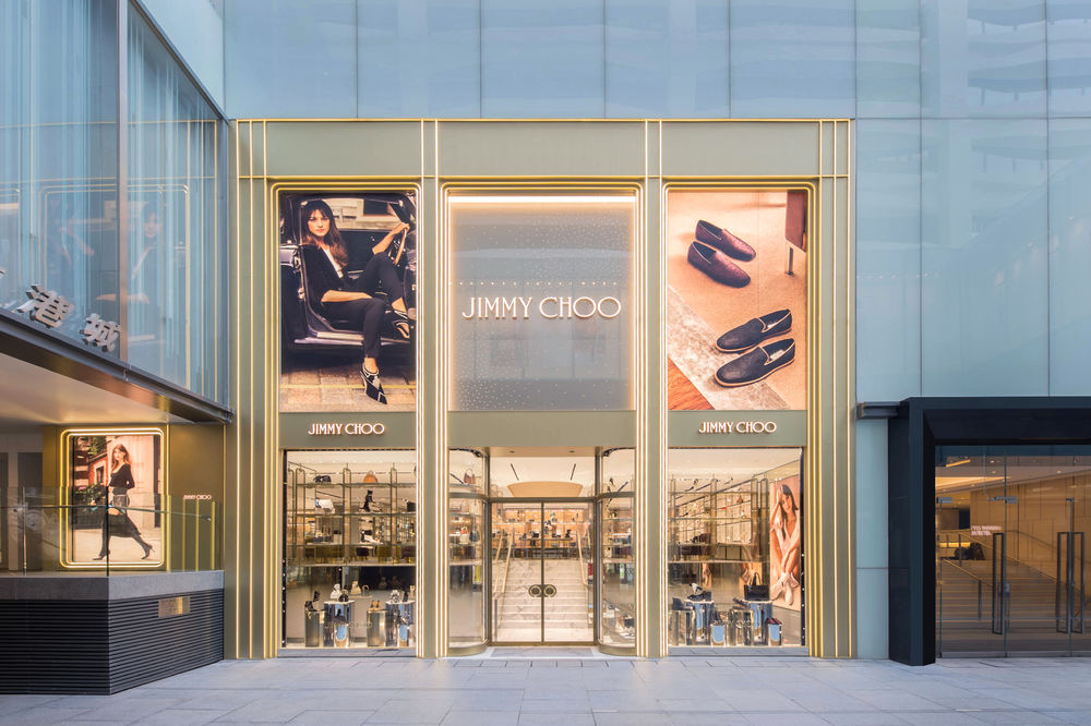 香港海港城 Jimmy Choo 旗舰店——双层双性别现代时尚空间