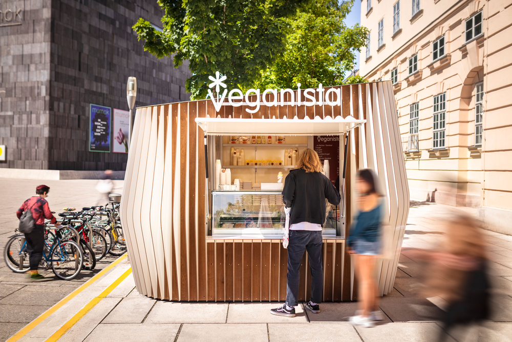 维也纳博物馆区“Veganista”冰淇淋店亮相