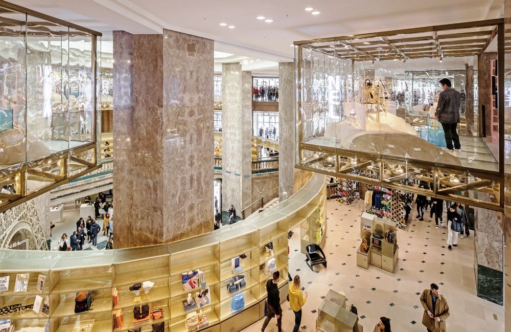 巴黎 Galeries Lafayette 旗舰店 | 历史与时尚的融合