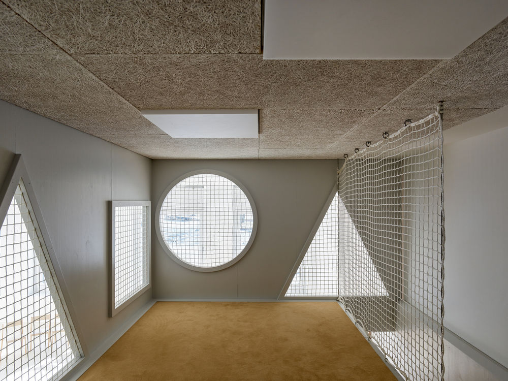 Weissenstein New School Building |  双层体育场馆设计亮点