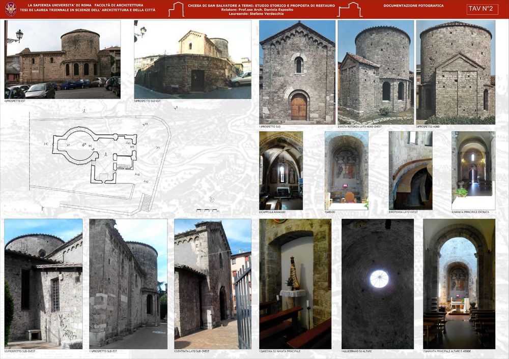 ANALISI E PROPOSTA DI RESTAURO CHIESA S.SALVATORE