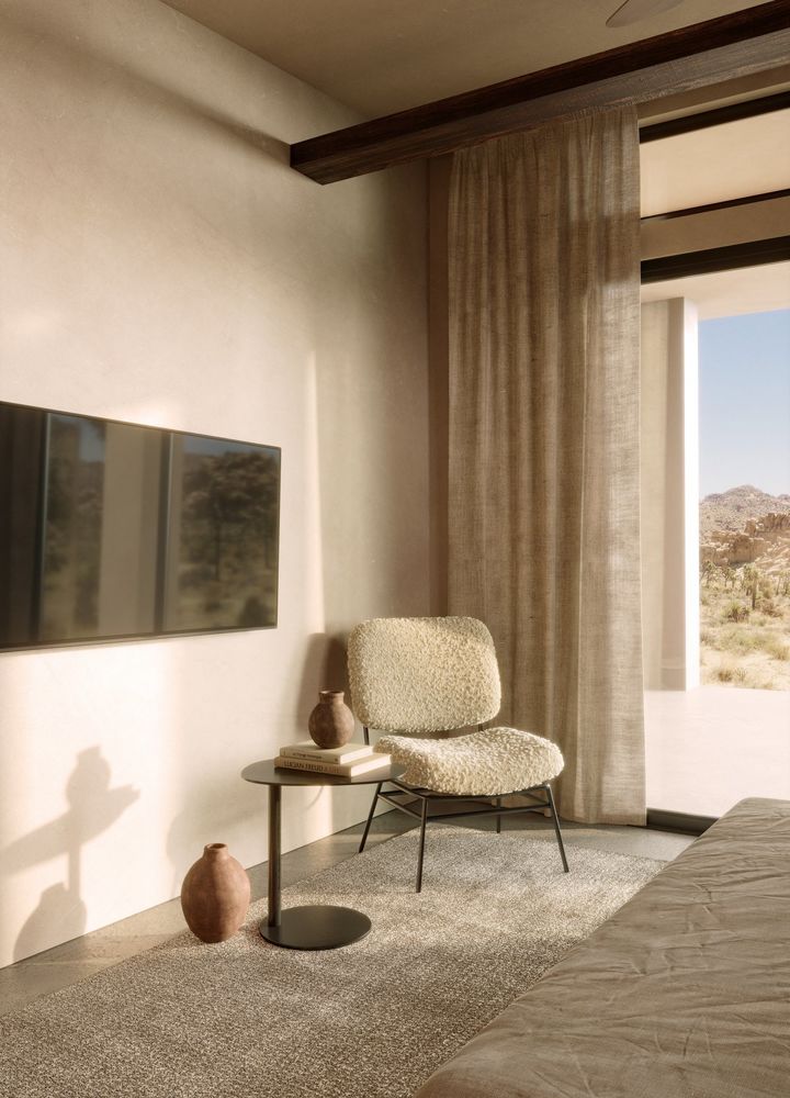 加州 Yucca Valley House 侘寂美学私人住宅设计