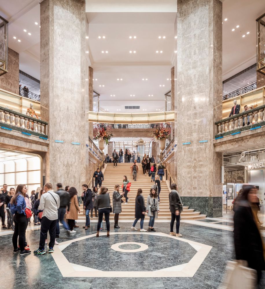 巴黎 Galeries Lafayette 旗舰店 | 历史与时尚的融合