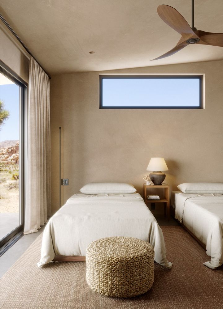 加州 Yucca Valley House 侘寂美学私人住宅设计