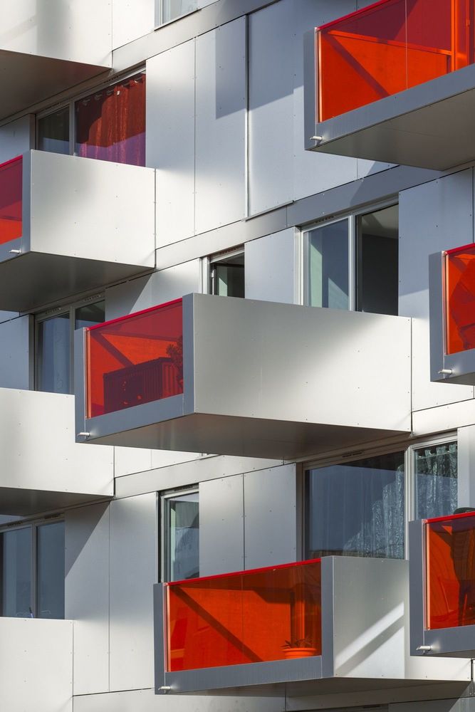 水畔都市趣居 | Philippe Dubus 的 Grand Synthe – Place Du Courghain 住宅设计