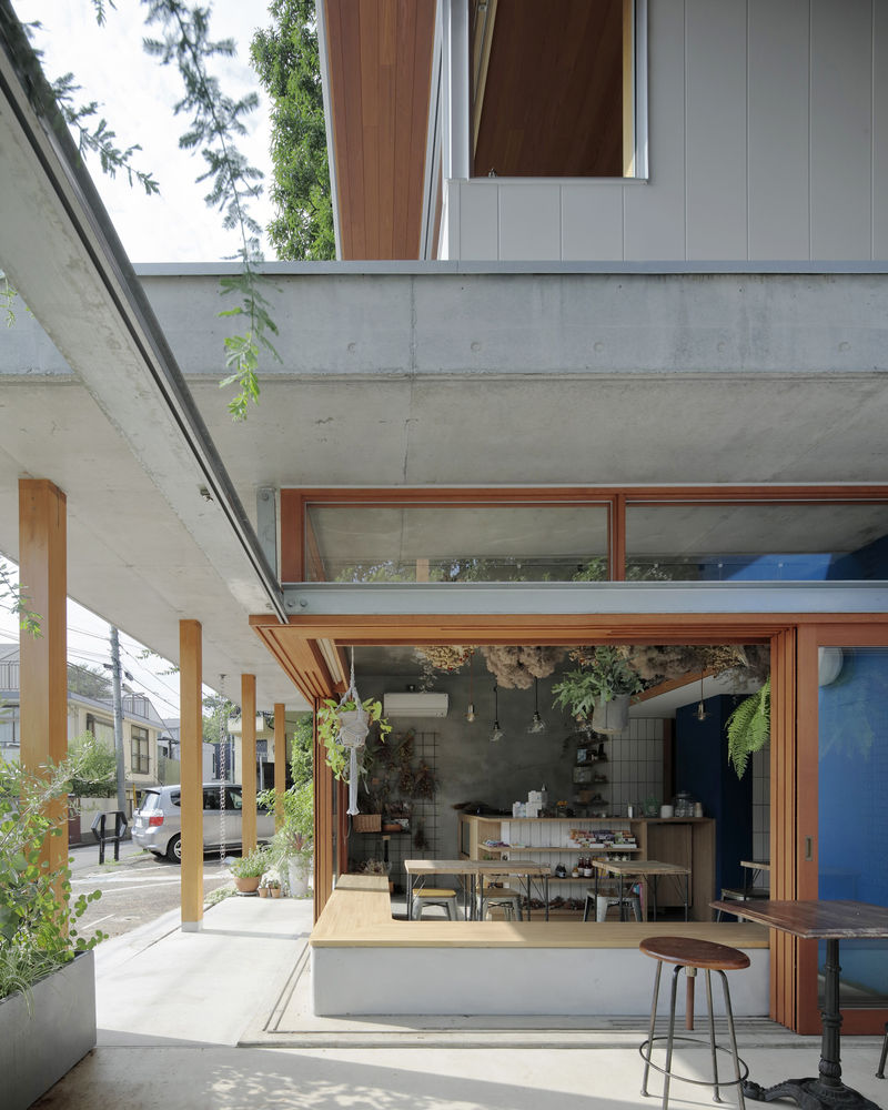 东京山景悬崖住宅与甜品店