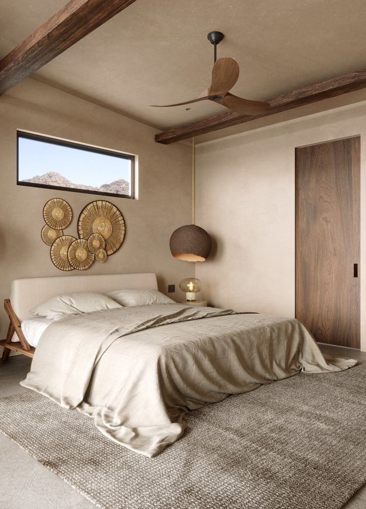 加州 Yucca Valley House 侘寂美学私人住宅设计