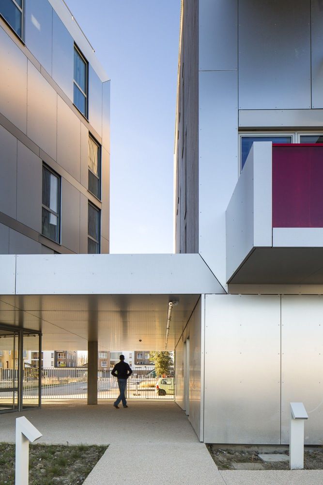 水畔都市趣居 | Philippe Dubus 的 Grand Synthe – Place Du Courghain 住宅设计