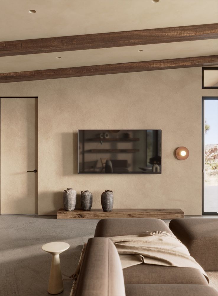 加州 Yucca Valley House 侘寂美学私人住宅设计