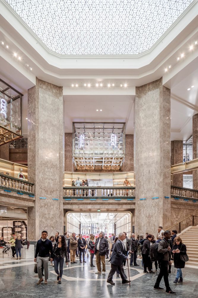 巴黎 Galeries Lafayette 旗舰店 | 历史与时尚的融合