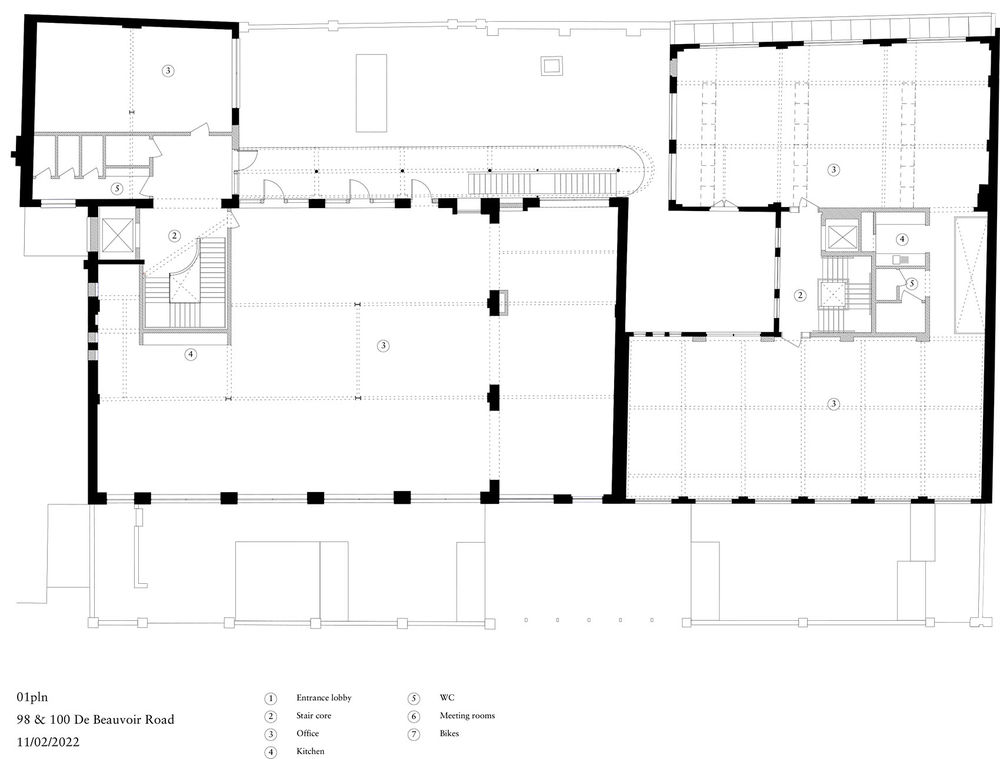 De Beauvoir路98-100号建筑改造，伦敦 / Henley Halebrown